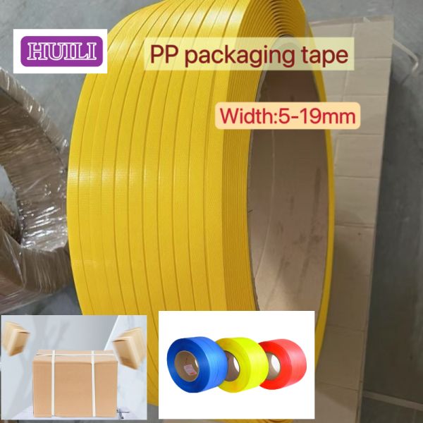 PP strapping belt 5–12 mm PP strapping For use with automatic strapping machines
