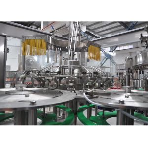 Electric Steam Heating Juice Bottle Filling Machine 6000bph
