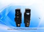 Panasonic ROP over fiber system with &Datavideo ITC-100 intercom in OB VAN