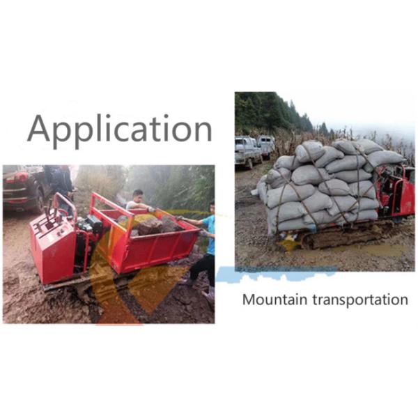 Durable Fashion 0.5-6T Engine Capacity Tracked Mini Dumper Transporter