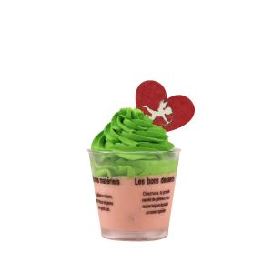 Buy cheap Precut Happy Valentines Cupid Edible Decorations Wafer Cake Toppers Red Heart from wholesalers