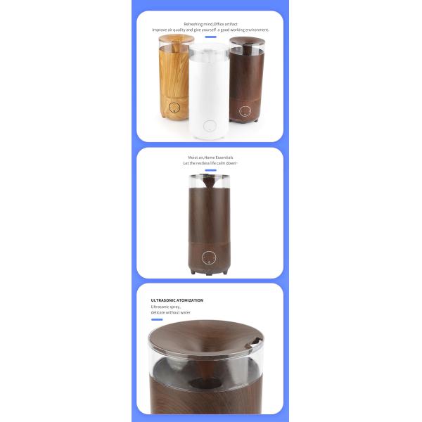 Ultrasonic Quiet Room Aroma Diffuser , Anti Corrosion Electric Aroma Oil Diffuser