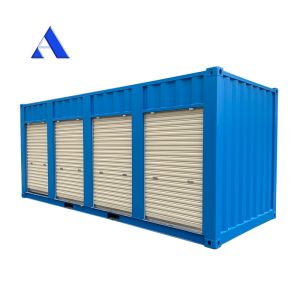 20 Feet Length Roller Shutter Door Self Storage Shipping Container 20ft