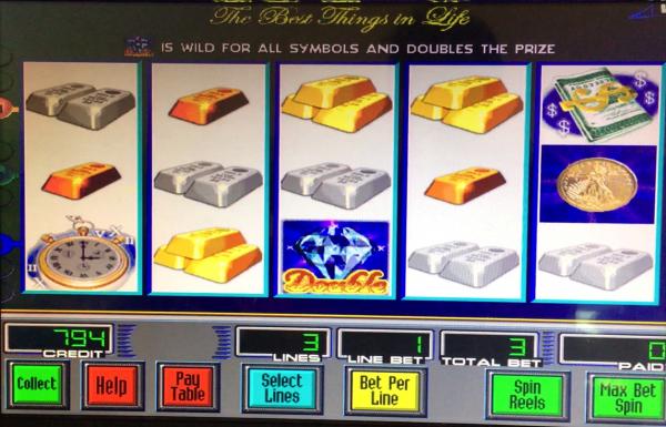 Platinum New Life Of Luxury Slot Machine Wms 550 English Language