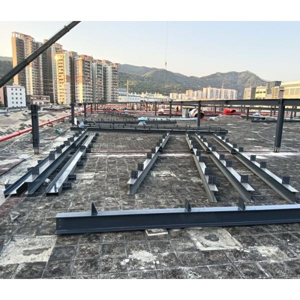 Prefabricated Manufacturer Processing High Quality H Steel Support Frame