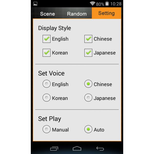 Grey Color Handheld Language Translator Support Handwriting Input 3c Certification