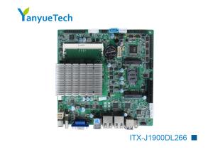 ITX-J1900DL266 Mainboard Mini Itx / Intel Thin Mini Itx  Supporting Up To 8GB SDRAM 1×SATA