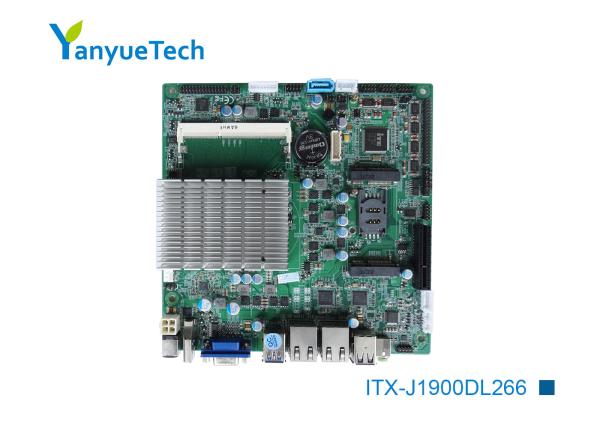 Cheap ITX-J1900DL266 Mainboard Mini Itx / Intel Thin Mini Itx  Supporting Up To 8GB SDRAM 1×SATA for sale
