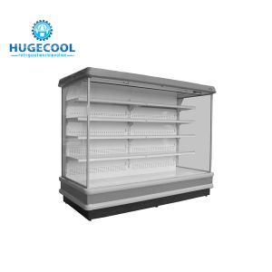 Supermarket Commercial Display Fridges , Refrigerated Display Cabinet With