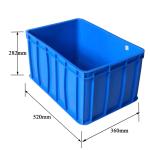 Collapsible Vegetable Stackable Plastic Crate Red Stacking Crates Plastic