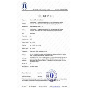 CFOFC Communications Ltd. Certifications