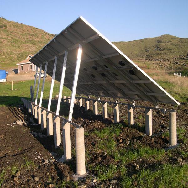 Cheap Solar System Brackets Ground Mount Kit Pv Mounting Structure Ground Solar Bracket for sale