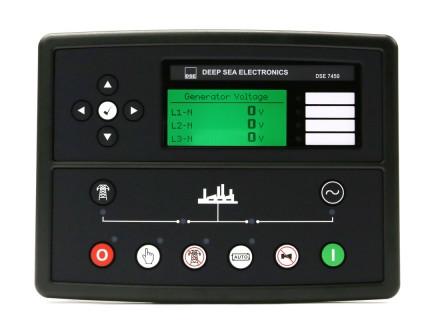 Cheap 7450 control module designed to control DC/Hybrid generators in supplying both a load and/or the charging for sale
