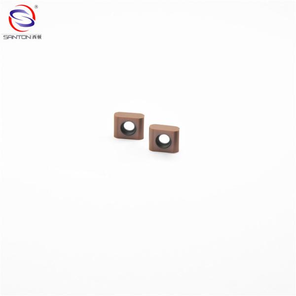 PVD Coated CNC Carbide Inserts Machining Manganese Steel C2 ANSI