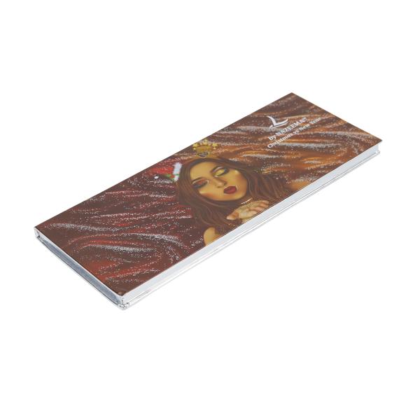 27mm Custom Empty Palette Case 14 Colors CMYK Printing Round Positions