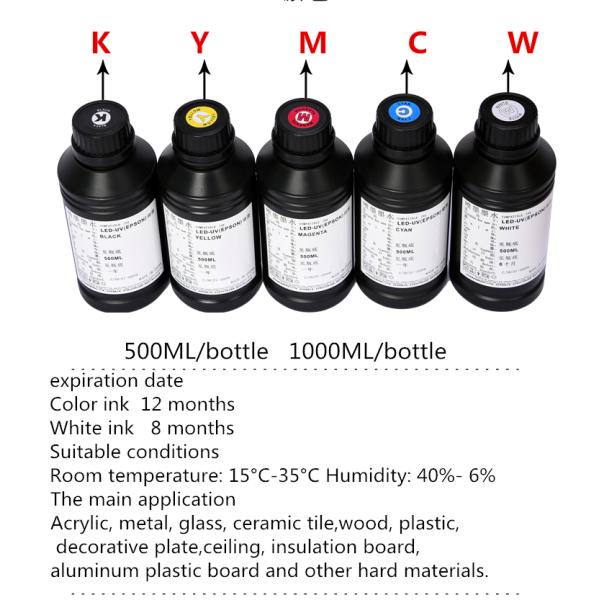 Vivid Color Printing Machine Accessories 2.5L Eco Solvent Ink