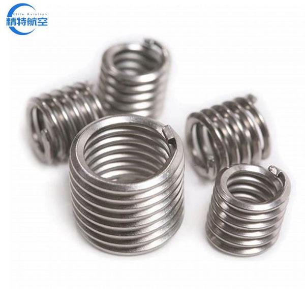 Surface Finishing Zinc Plated Fastener Wire Tangless Threaded Insert for Aluminium