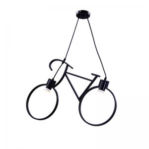 Best E27 White Black Bicycle Modern Iron Pendant Light Holder wholesale