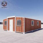 Best Relocatable Portable 40ft Expandable Container Home Double Glazed Window wholesale