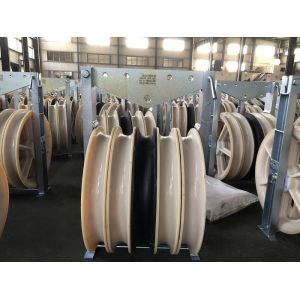 Best Overhead Line Aluminum Cable Pulley Blocks For Conductor wholesale