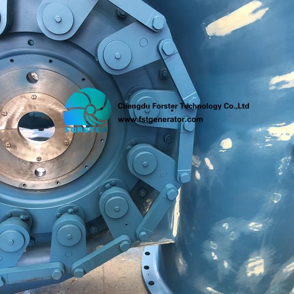 Stainless Steel Runner Hydro Water Turbine Generator , 100kw Hydro Turbine