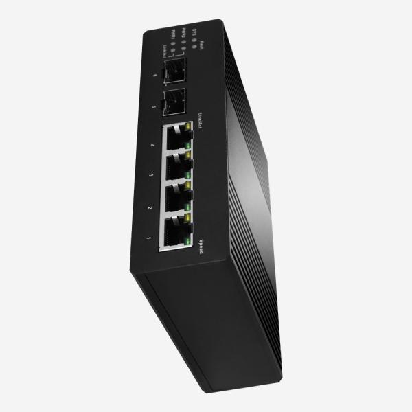 12Gbps Industrial VlAN Gigabit Switch Layer 2+ Manage DIN Rail Mount QoS VLAN