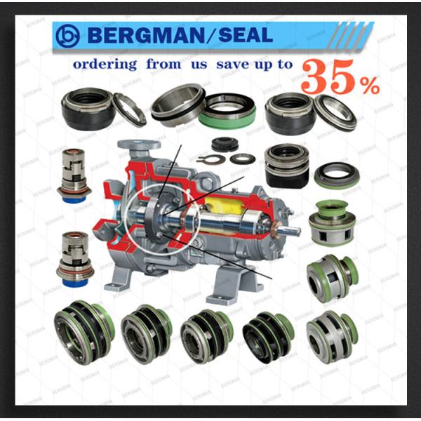 BERGMAN Replace Flygt Pump Seal FWL-105mm 3312 3351 3400 3501 3531 7084 7121 Lower Sealing Mechanical Seal