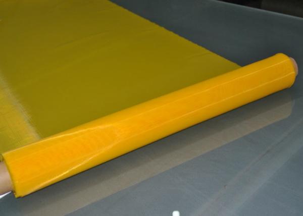 Cheap Low Elasticity 43T Polyester Screen Printing Mesh For Textile Printing , 65 Inch for sale