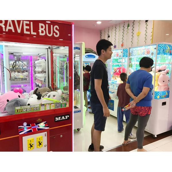Coin Operated Game Machine 42 Inches Big Claw Machines Mall Games For Kids