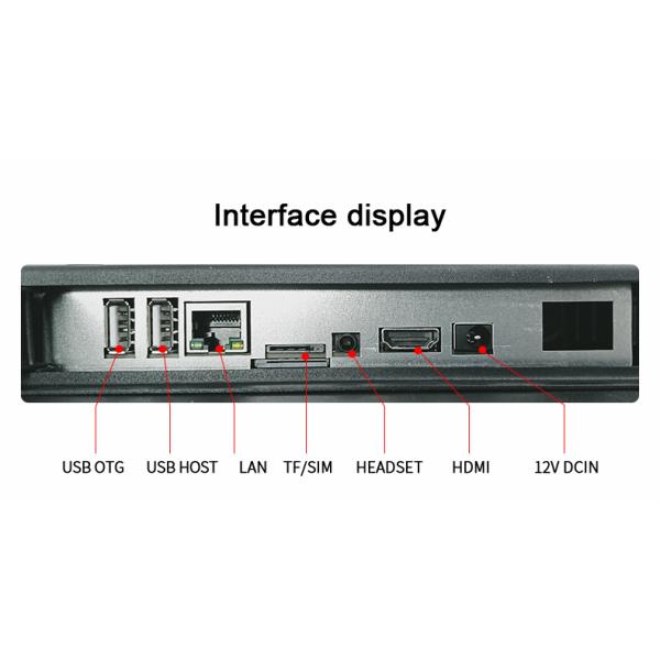 21.5'' Roof Mounted Fixed Android 7.1 Bus Advertising Screen With Gps