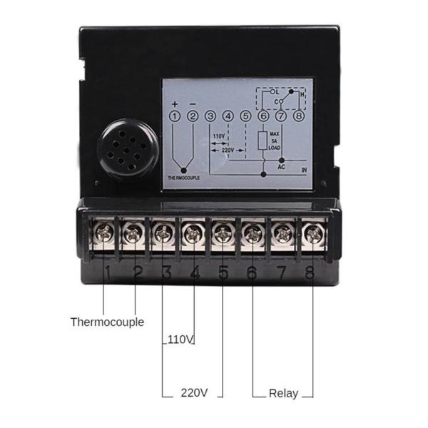 JTC-902 mechanical knob thermostat regulator 0~400 pointer temperature controller