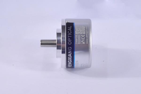 Cheap EB50P8-P4AR-100 Solid Shaft Encoder 100 Pulse Incremental Encoder for sale