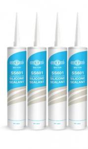 China 300ml External Wall Caulking Silicone Sealant Four Language Package on sale