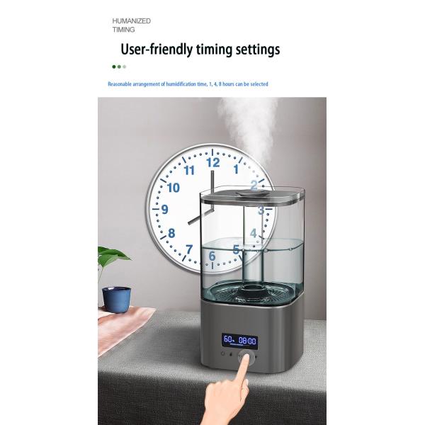 Household Appliances Ultrasonic Cool Mist Humidifier with 5.5L Capacity Water Tank