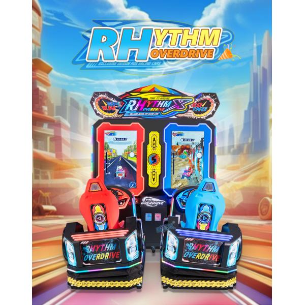 Coin Operated Arcade Video Game Driving Simulator Dynamic Racing Game Machine for Game Center