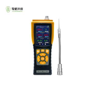 China Pumping Portable Gas Detector Device Multi Gas Ammonia CO2 Ex O2 H2S CO Splash Proof on sale