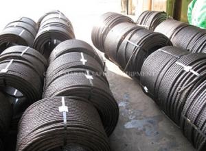 steel wire rope specifications steel tension cable 6x25 marine steel wire rope