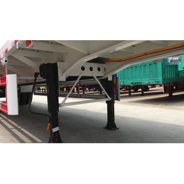 Three Axle Container Cargo 60T CIMC Flatbed Semi Trailer