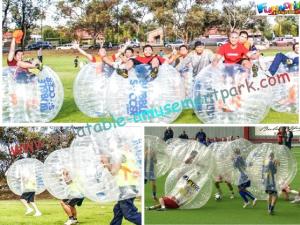 China Human Body Inflatable Zorb Ball Soccer With Bubble / Inflatable Loopy Ball on sale