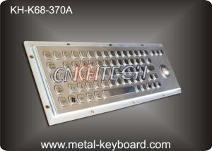 Best USB Self - Service Terminal Metal Computer Keyboard with Trackball wholesale