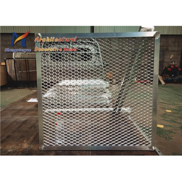 Stretch Aluminum Expanded Metal Mesh Architectural 1.5mm 1m