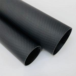 Best Customized 3K Twill Carbon Fiber Tube Roll Wrapping Large Diameter wholesale