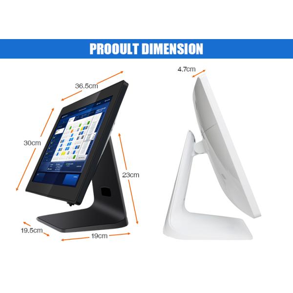 RoHS Retail Store Pos System 15 Inch Touch Screen Pos Billing Machine