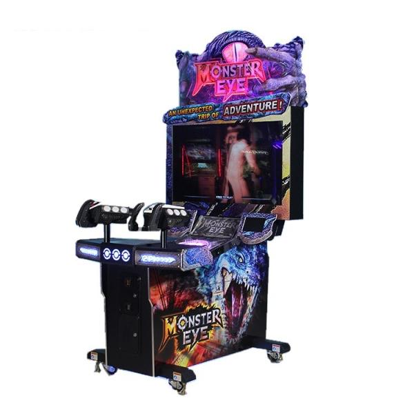 Cheap 42" LCD Coin Pull Shooting Arcade Machine With Seat for sale