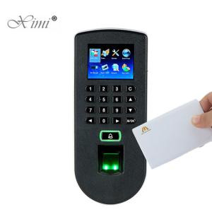 China ZK F19 Biometric Fingerprint Recognition Door Access Control System TCP/IP Linux And 13.56MHZ  IC Card on sale