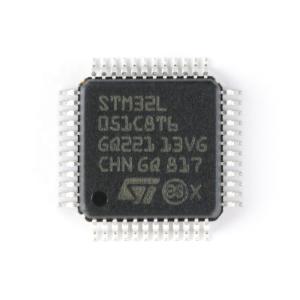 China IC Chip STM32F Microcontroller IC 32-Bit LQFP-48 MCU STM32L051 STM32L051C8T6 on sale