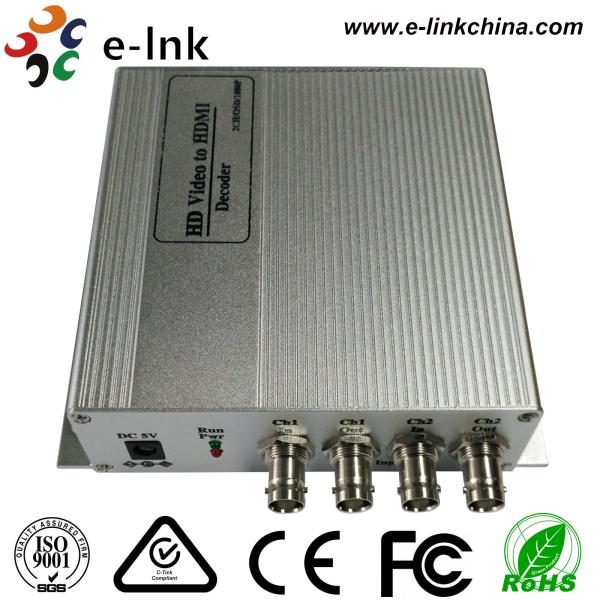 Cheap HD - TVI 2 Channel Analog Video Multiplexer Hdmi To Component Converter for sale