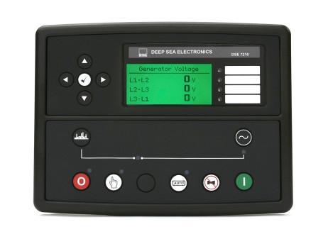 Cheap DSE7210 is a feature packed Auto Start Control Module designed to control single diesel or gas gen-set applications. for sale