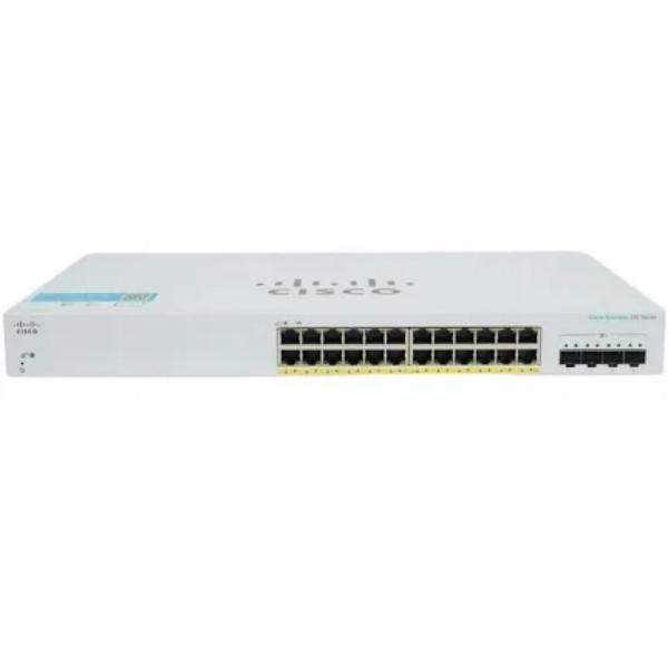 Cheap CBS220-24T Cisco Switch QoS & Silent Fanless Cisco Small Business Switch for sale