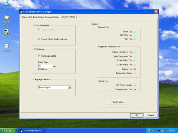 Original DAF VCI 560 KIT DAF Truck Diagnostic Tool with WIFI